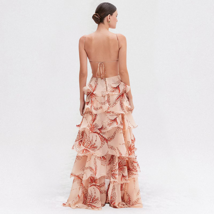 Elia Abito con Volant e Corpino Farfalla per Donna