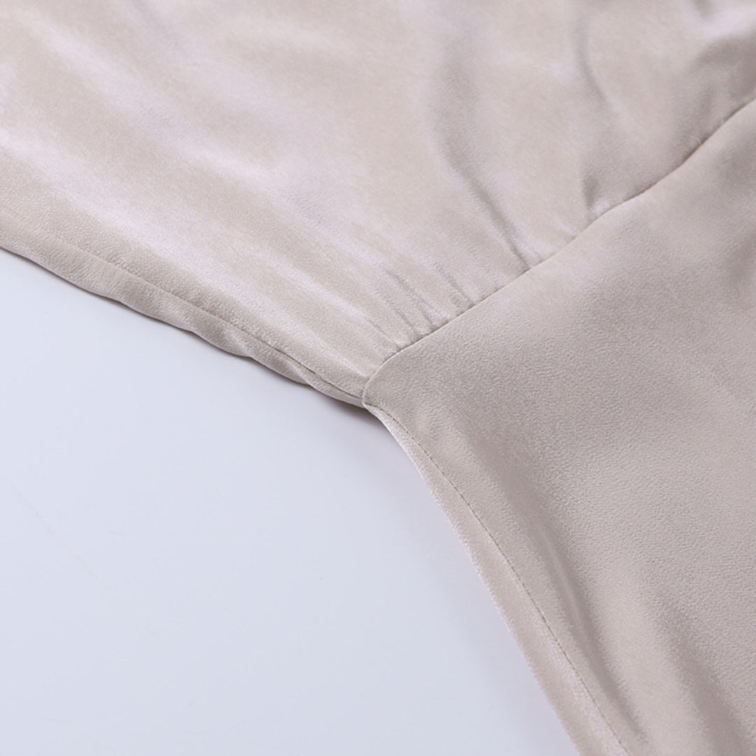 Elie Raffinata Abito Lungo con Spacco per Donna