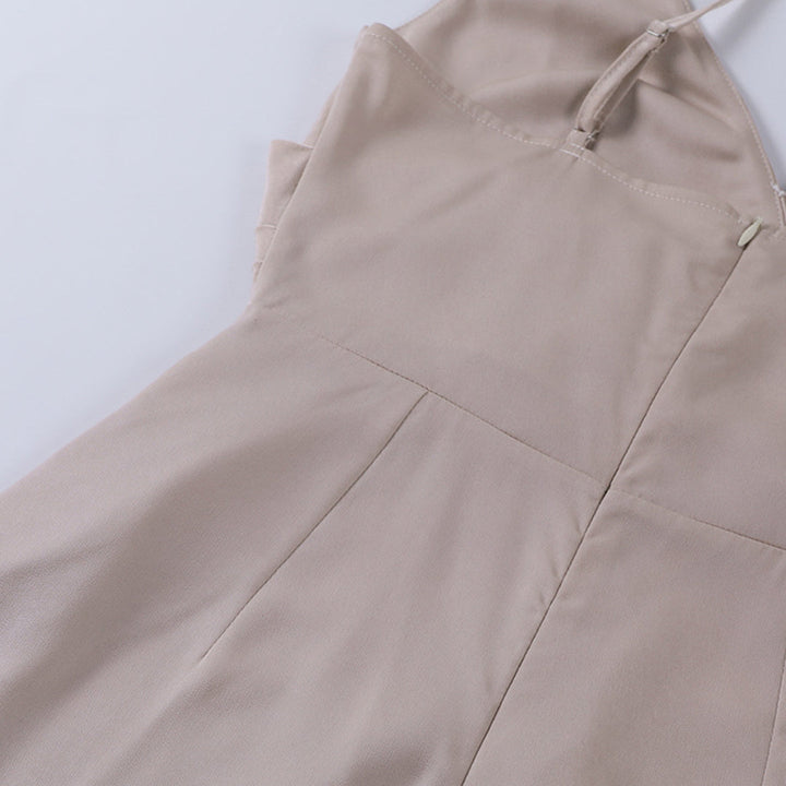 Elie Raffinata Abito Lungo con Spacco per Donna