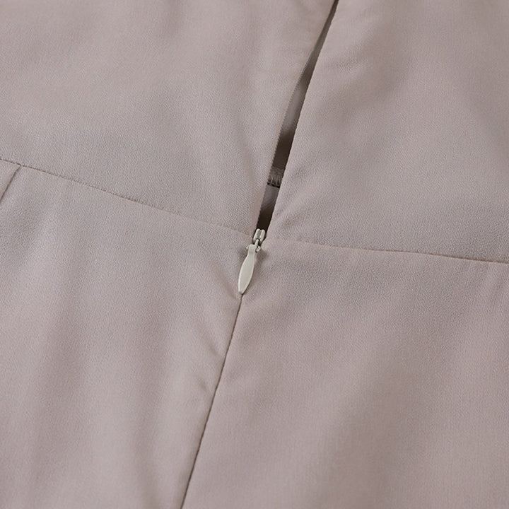 Elie Raffinata Abito Lungo con Spacco per Donna