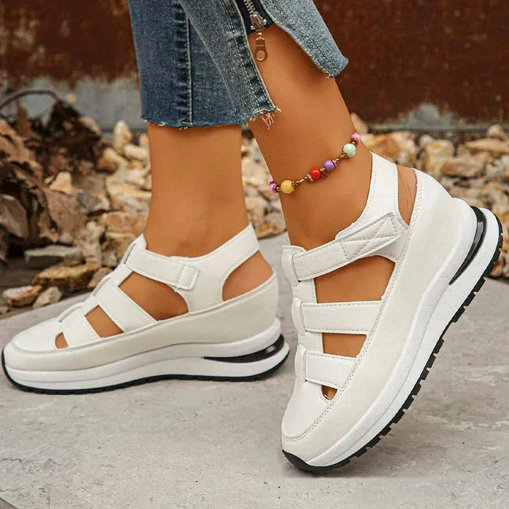 Cleo Confortevoli Sandali Platform per Donna