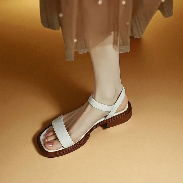 Grace Punta Aperta Sandali con Cinturino per Donna