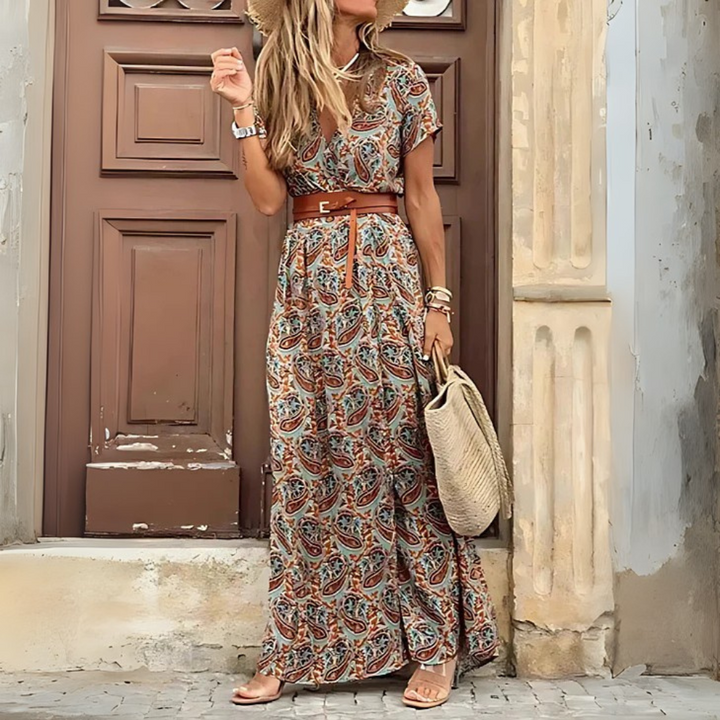 Nova Moderna Bohemien Abito Lungo per Donna