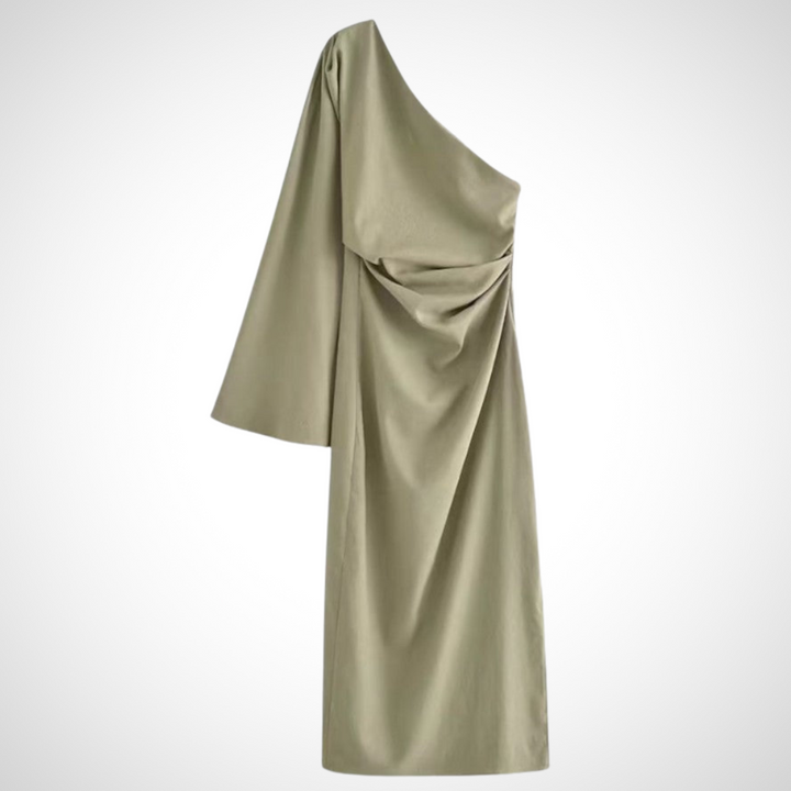 Aria Stiloso Abito Midi Monospalla per Donna